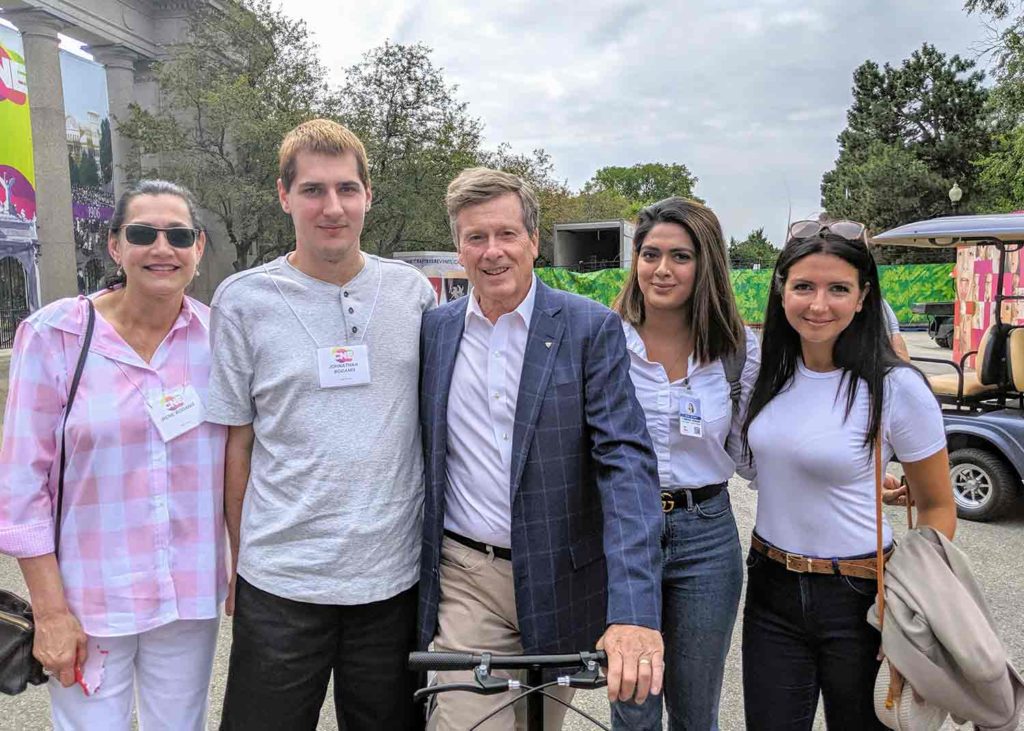 Jake's House team at the opening of 2019 CNE