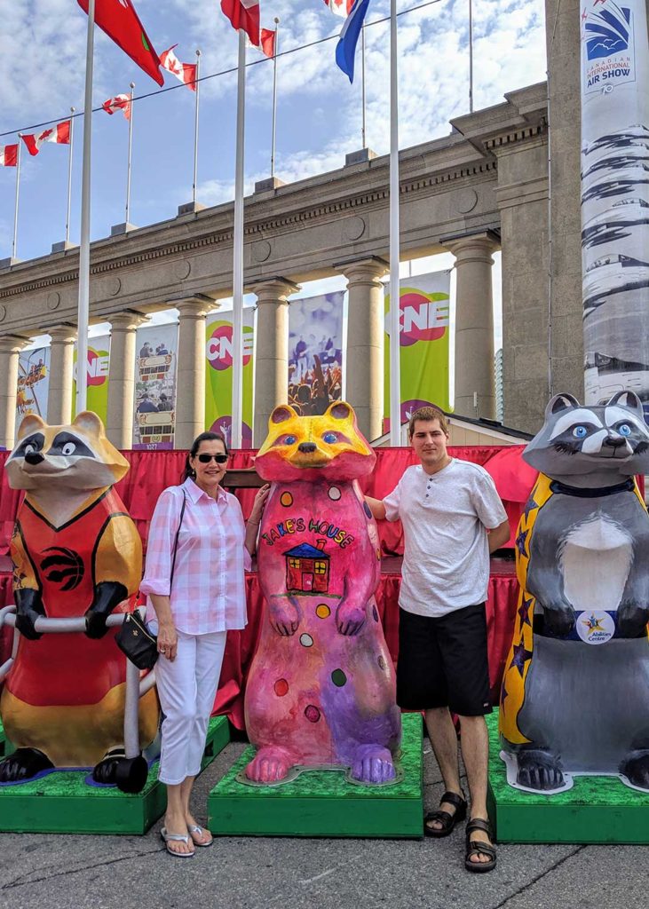 Jake's House team at the opening of 2019 CNE
