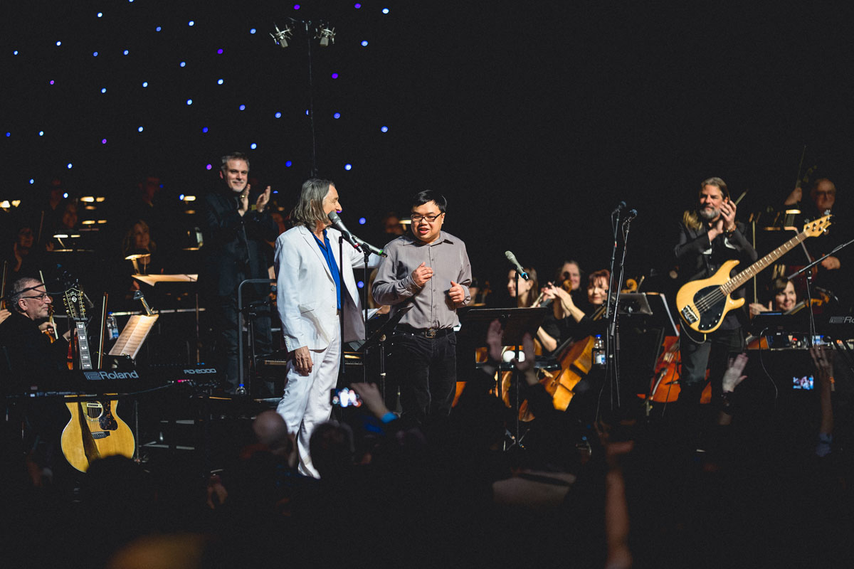 Ron Adea, 2019 Legend of Distinction, performing with Supertramp's Roger Hodgson for Jake's House and autism awareness on April 2nd, 2019
