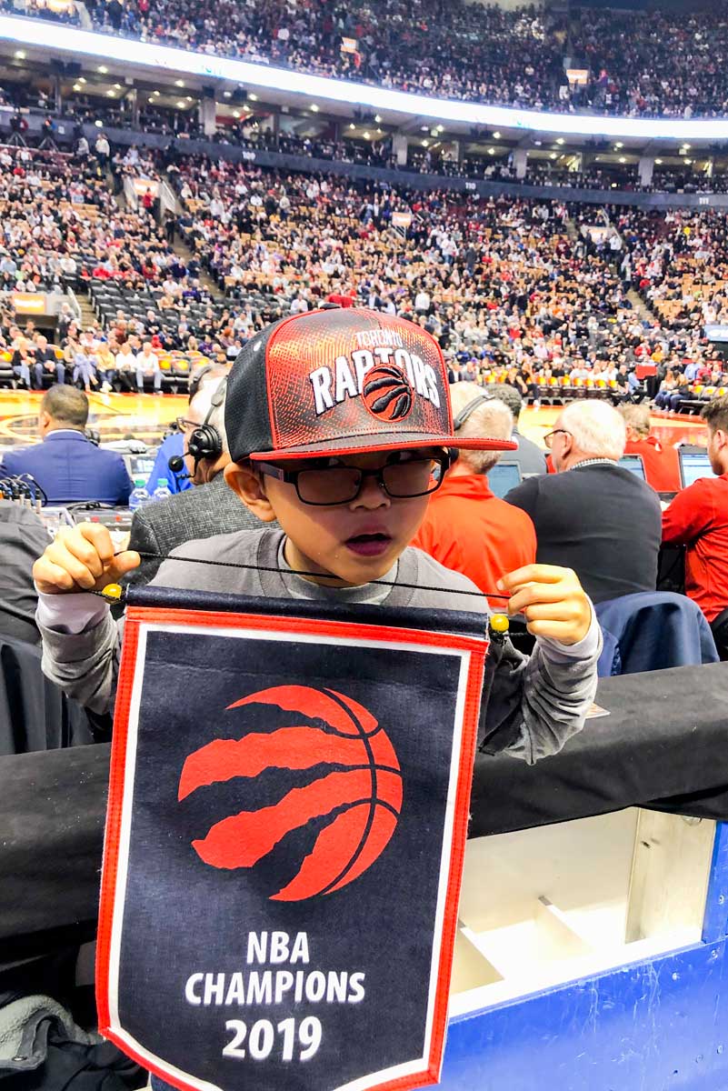 Raptors Tickets Giveaway Winner